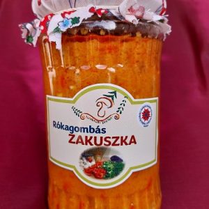 Rókagombás Zakuszka 300g