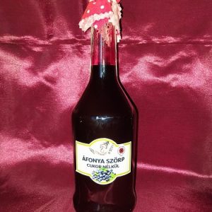 Áfonya Szörp Cukor Nélkül 500ml
