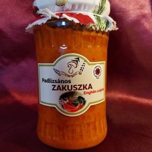 Padlizsános Zakuszka Enyhén csípős 300g