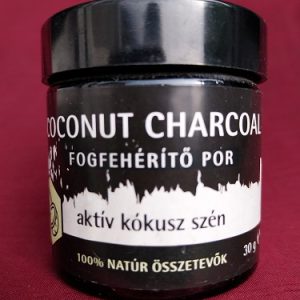 Fogfehérítő Por Aktív Kókusz Szén 30g