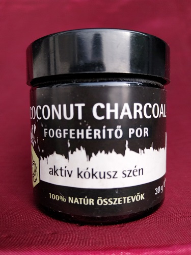 Fogfehérítő Por Aktív Kókusz Szén 30g
