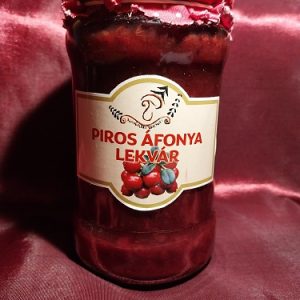 Piros Áfonya Lekvár 300g