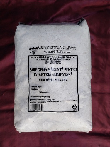Erdélyi Étkezési Só 25 kg